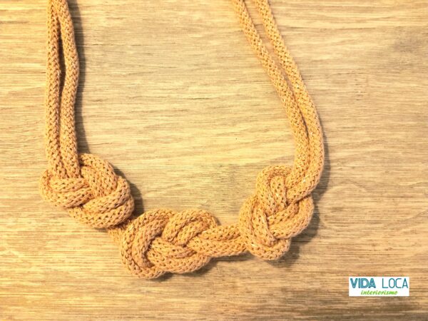 Collar macrame' - Imagen 3